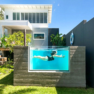 Panneau en verre acrylique transparent pour fenêtres de <span class=keywords><strong>piscine</strong></span>, <span class=keywords><strong>moins</strong></span> <span class=keywords><strong>cher</strong></span>, bassin au-dessus du sol, pièces de piscines - Product Image 2