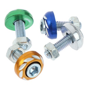 4 pièces universel blanc vert bleu Orange filetage <span class=keywords><strong>plaque</strong></span> d'immatriculation cadre boulons vis zingué pour voiture camion <span class=keywords><strong>plaque</strong></span> d'immatriculation rouge - Product Image 3