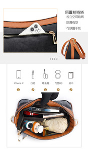 New 2025 Crossbody Bag Single Shoulder Bag Ladies's Lacquer PU Leather Women's Mom's Small <b>Square</b> Bag - Product Image 2