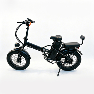 GEGEZANG 20" Foldable off Road <b>Fat</b> Tire <b>Ebike</b> Steel <b>Frame</b> 7-Speed 48V Lithium Battery High Torque with Rear Shock Absorber - Product Image 1