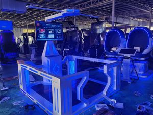 Simulateur de tir interactif NINED <span class=keywords><strong>VR</strong></span>/AR avec structure métallique pour parc d'aventure intérieur, machine de jeu avec garantie de 12 mois - Product Image 4