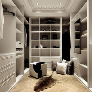 Armoire portable moderne en bois massif personnalisée pour la chambre à coucher Armable Bedroom Cabinet nouvel arrivage - Product Image 6