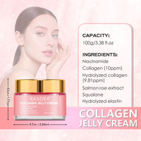 Crème Gelée au Collagène Marque Blanche Éclaircissante et Hydratante Anti-rides à la Niacinamide pour un Teint Rosé – Soin Visage