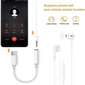 Bộ Chuyển Đổi Giắc Cắm Tai Nghe FARSINCE, Chuyển Từ USB Type C Sang 3.5Mm AUX, Loại C, DC Sang 3.5 - Product Image 3