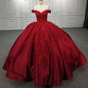 Vestido Largo Formal Rojo Satinado con Cuentas 1106, Nuevo Vestido de Noche Sexy con Tirantes para Mujer - Product Image 1