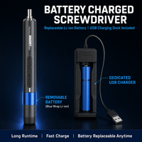 Mini tournevis électrique DIY rechargeable – Outil de réparation portable de précision pour téléphones, ordinateurs et électronique, avec logo personnalisé