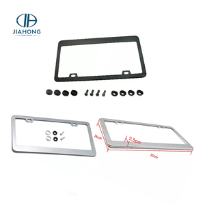 Khung Biển Số Lật Mạ Crôm Trắng Khung Biển Số Xe Ô Tô Bằng Nhôm Thép Không Gỉ Của Mỹ Canada Kích Thước Tùy Chỉnh - Product Image 2