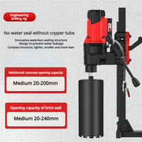 JINDU 9235 3600W Perceuse à eau diamantée pour béton 9 pouces 240 mm Nouvelle perceuse électrique 9 pouces 240 mm avec support OEM personnalisable