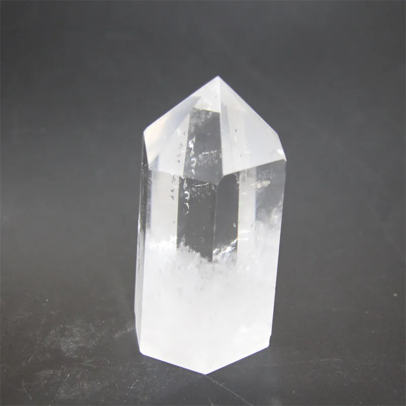 Pietre curative della torre di quarzo chiaro naturale punto di cristallo di alta qualità