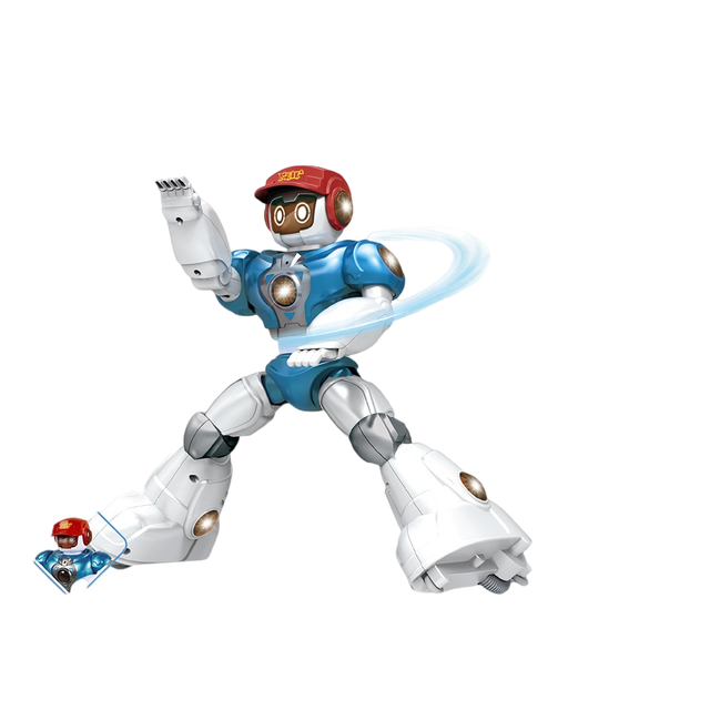 Remote Control Dance Robot Toy, RC Robot With Light and Music