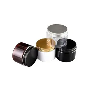 Cosmetica Crème Pot 1 Oz 2Oz 4Oz 30Ml 40Ml 50Ml 60Ml 80Ml 100Ml 120Ml Huisdier Gezicht Plastic Crèmepot