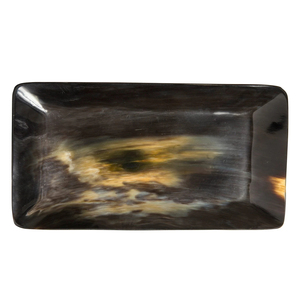 ถาดเขาสัตว์ดีไซน์ใหม่ ทนทาน ผิวขัดเงา รูปทรงสี่เหลี่ยมผืนผ้า ดีไซน์ทันสมัย สำหรับเสิร์ฟอาหารในทุกโอกาส - Product Image 1