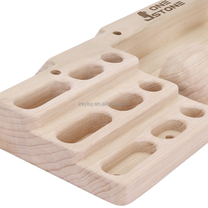 2024 Nouveau design Hangboard d'entraînement en bois pour l'<span class=keywords><strong>escalade</strong></span> Produit de sport et de divertissement à bas <span class=keywords><strong>prix</strong></span> - Product Image 4