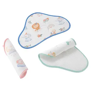 新生児ヘッドレスト用の脊椎雲枕ベビー寝具を保護するための特別なデザインの純綿ニット枕