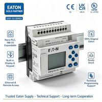   Unité de base EasyE4 UC-8RE1 PLC Relais 8DI 4RO Universel 12/24V ACDC Montage sur rail DIN Contrôleur logique programmable Certifié CE