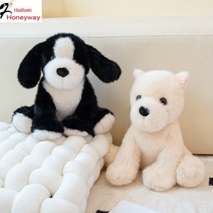 Hailiwei cinese cucciolo di peluche cane bambola ragazzi ragazze giocattolo di pacificazione con riempimento di cotone PP perfetto regalo di accompagnamento di compleanno - Product Image 5