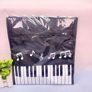 Bolso de papelería para aprendizaje de piano, bolsa para libros de texto de música, bolsa para documentos, bolso de dos capas para clases de tutoría para estudiantes - Product Image 4