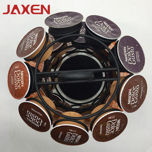 ที่เก็บแคปซูลกาแฟ <span class=keywords><strong>Dolce</strong></span> <span class=keywords><strong>Gusto</strong></span> แบบโลหะสีดำ ดีไซน์สร้างสรรค์ เป็นมิตรกับสิ่งแวดล้อม - Product Image 3