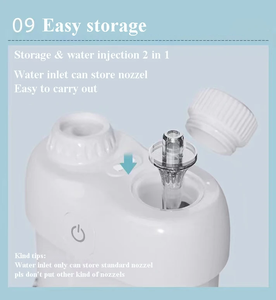 Meilleure vente Mini fil <span class=keywords><strong>dentaire</strong></span> <span class=keywords><strong>de</strong></span> <span class=keywords><strong>voyage</strong></span> <span class=keywords><strong>de</strong></span> poche irrigateur Oral OEM/ODM hydropulseur pour dents et bretelles <span class=keywords><strong>Jet</strong></span> Pick sans fil - Product Image 3