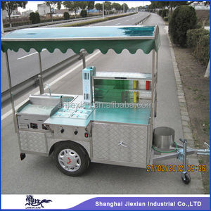 Custom Mobile Fast Food Truck Trailers with Fully Equipped Coffee Ice Food Cart Food Truck With Kitchen - Product Image 3