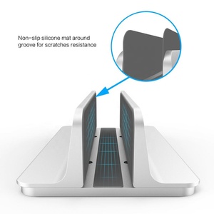Supporto Verticale Regolabile in Alluminio IDock per Laptop, Compatibile con Tutti i MacBook, Surface, <span class=keywords><strong>Chromebook</strong></span> e Laptop da Gaming - Product Image 4
