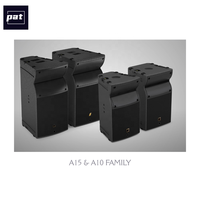 Pat A15 Haut-parleur portable passif large bande 2 voies étanche Hi-Res Audio 15 pouces à projection moyenne, système audio professionnel pour DJ