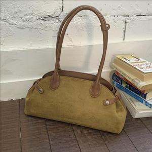 Bolso de mano de gamuza para mujer de alta calidad y gran venta, con estilo retro moderno. - Product Image 4