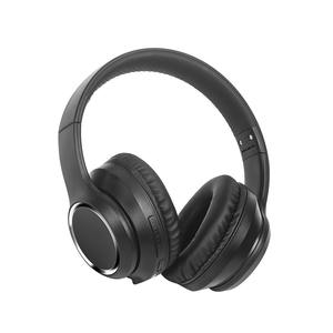 Auriculares Inalámbricos con <span class=keywords><strong>Diadema</strong></span> de Cuero y Micrófono, Auriculares de <span class=keywords><strong>Diadema</strong></span> Ligeros con Altavoz de 40 mm <span class=keywords><strong>para</strong></span> Gimnasio - Product Image 3