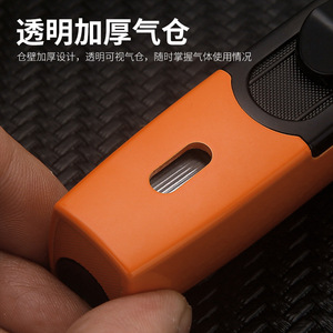 Briquet à butane rechargeable coupe-vent JOFI 1 Jet, orange, pour voyage, cigare et moxibustion - Product Image 4