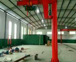 מנוף זרוע יחידה ידני עם סיבוב 360 מעלות, תמיכה בשלט רחוק/בבינה, הרמה חשמלית, מנוע ליבה, קיבולת 3-5 טון - Product Image 4