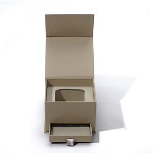 Caja de Regalo Magnética de Cartón con Cajón de Papel para Joyería Fina con Logotipo Personalizado FANXI - Product Image 1