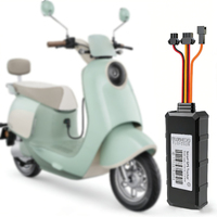 Localisateur GPS pour motocyclette électrique Gestion de flotte Beidou Satellite Étanche Câblage de véhicule électrique Vibration PC