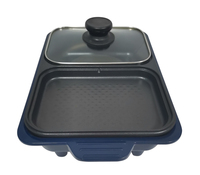 Cuisinière multifonctionnelle 2 en 1 BBQ Grill & Hot Pot