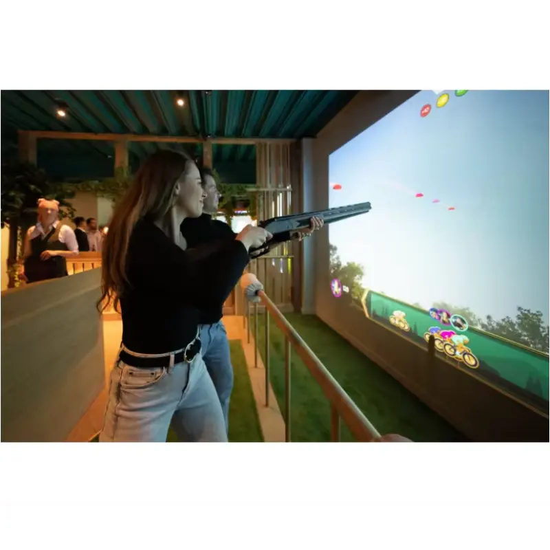 Wall Interactive Game High Quality Hunting Shooting Wall Projection Archery Shooting Simulator
