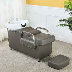 Fauteuil <span class=keywords><strong>de</strong></span> lavage semi-inclinable GEDO <span class=keywords><strong>en</strong></span> cuir PU avec bassin <span class=keywords><strong>en</strong></span> céramique pour <span class=keywords><strong>salon</strong></span> <span class=keywords><strong>de</strong></span> <span class=keywords><strong>coiffure</strong></span> - Vente <span class=keywords><strong>en</strong></span> gros - Product Image 3