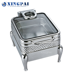 XINGPAI Attrezzature per Ristoranti e Hotel Dubai, Scaldavivande Idraulico in Argento per Buffet, per Matrimoni e Banchetti - Product Image 4