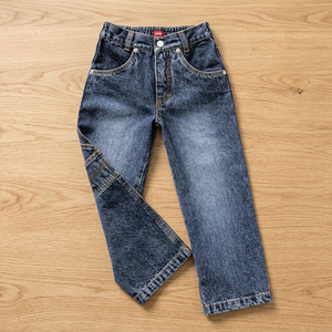 NG FASHION <b>Boys</b>' Windproof 100% Cotton <b>Washed</b> Shirts & Tank Tops for Children 11-14 Years - Product Image 2