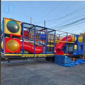 2024 New Hot trong nhà softplay thiết bị giá rẻ trong nhà sân chơi di động với Trailer chơi Trung tâm trong nhà trẻ em sân chơi - Product Image 5