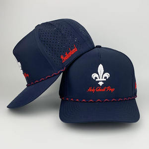 Gorras de Béisbol de 5 Paneles con Logotipo Bordado en Poliéster de Alta Calidad Personalizadas, Gorra Deportiva con Cierre a Presión para Golf - Product Image 5