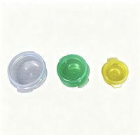 Pot en plastique jetable en forme de boîte avec couvercle à clapet pour emballage alimentaire et cosmétique – Vente en gros usine