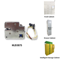 Serrure à solénoïde électronique HLD3875, serrure intelligente de casier, Mini serrure électronique d'armoire pour Application dans les casiers commerciaux