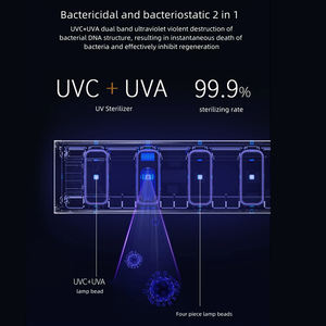 ODAY Portaspazzolino da Parete con Apertura e Chiusura Automatica a Induzione, Portaspazzolino Portatile con Funzione di Disinfezione - Product Image 2