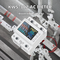 Produk Baru GE302L AC Digital Only Multifungsi Pengukur Tegangan Arus Volt Amp Watt Meter Penguji Listrik 300V AC (0.1%)