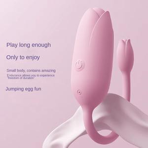 Produk baru kontrol aplikasi silikon 9 frekuensi getaran penggetar telur G Spot pemijat klitoris telur cinta masturbasi wanita - Product Image 2