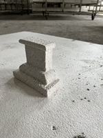Moulures de pilier modernes en EPS Corice, mousse de polystyrène, surface ciment, durables, écologiques, imperméables, garantie 5 ans pour villa