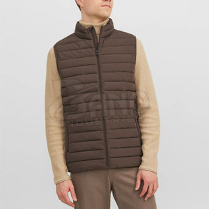 Gilet bouffant meilleur prix polyester fait hommes gilet bouffant couleur unie vente en ligne hommes gilet bouffant - Product Image 1