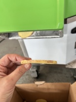 Machine à trancher les chips de pommes de terre, de mangues et de bananes en acier inoxydable commercial