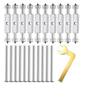 118-Type Universal Switch Socket Wire Box 86-Type Cassette Universal Repairer Zinc Plating Surface Metric System Support <span class=keywords><strong>Rod</strong></span> - Product Image 4