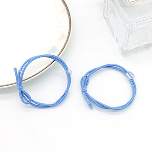 Coleteros de Goma con Lazo de Colores, Accesorios para el Cabello de Uso Casual, Origen Yiwu, Otoño 2022 - Product Image 2