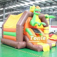 Château gonflable d12, maison gonflable avec toboggan, pour enfants, à vendre